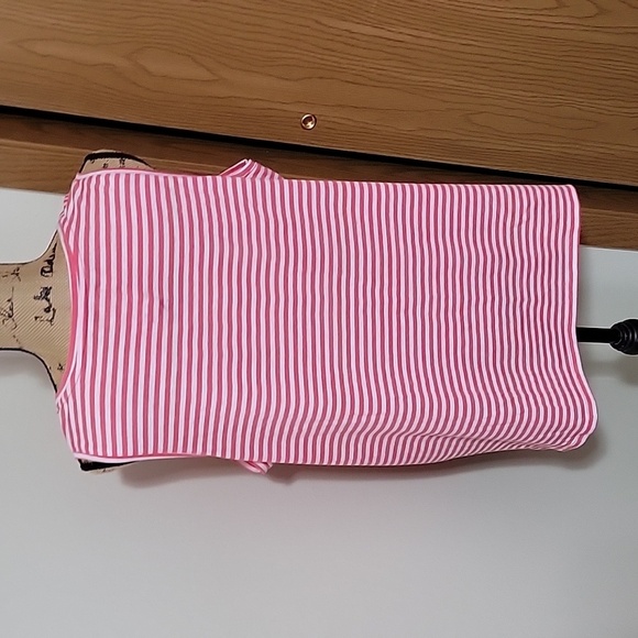 Xxl white and pink/light red/coral tank top - Picture 3 of 3